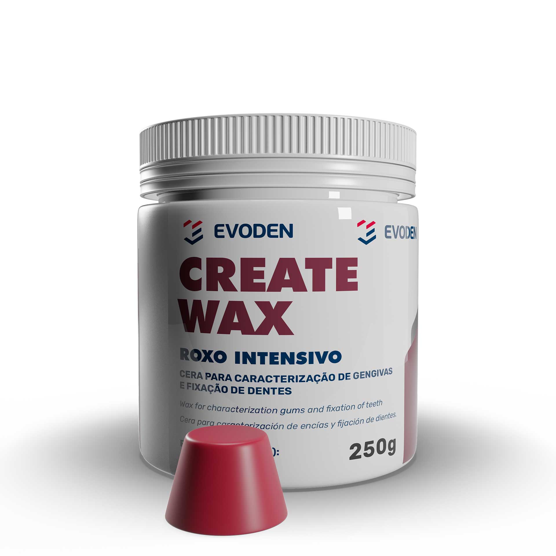 Create-wax-dentina-roxo-intensivo-cera